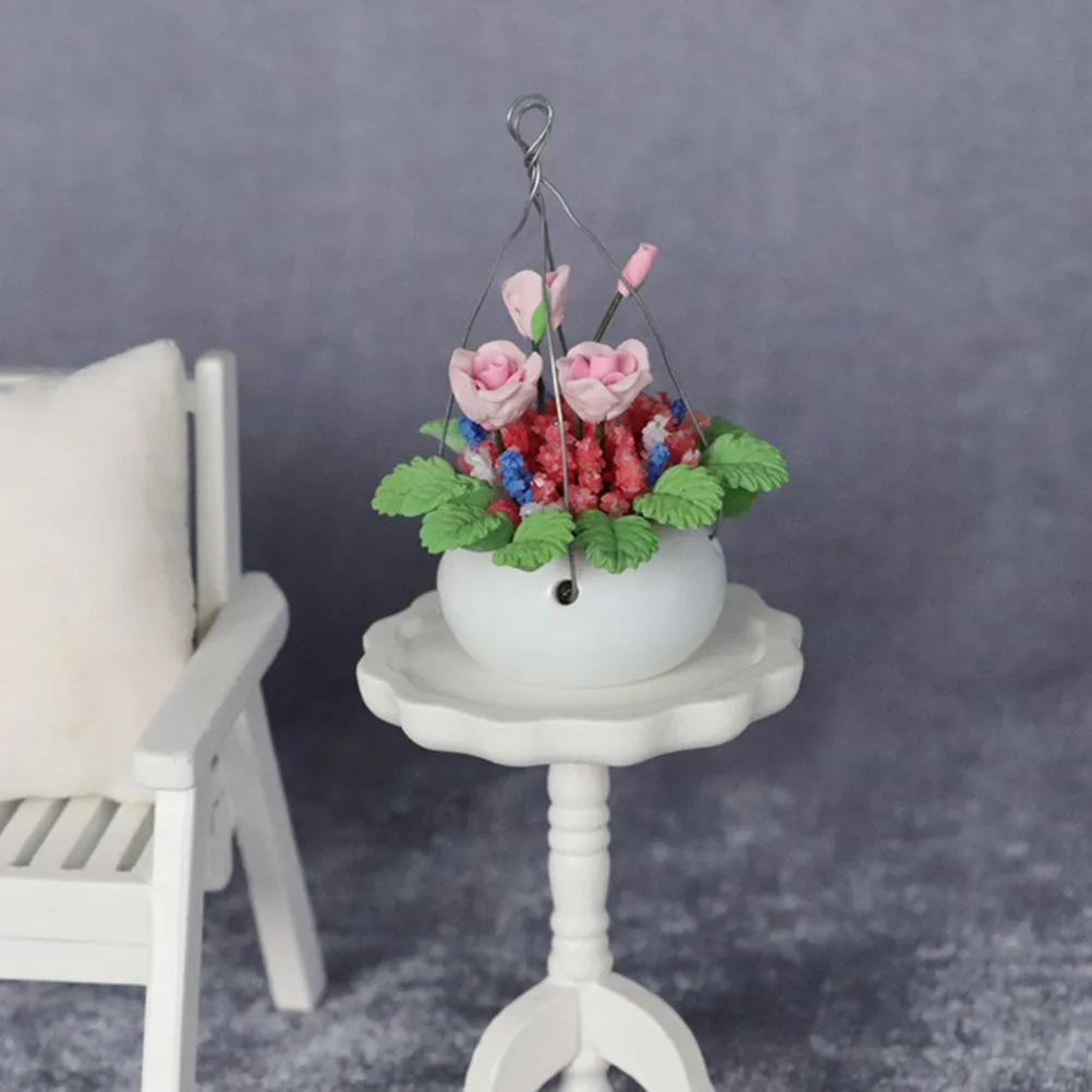 Miniature Flowerpot Decor Set for Dollhouse Mini Room DIY Craft Home Decor Realistic Resin Artificial Potted Plant Garden Scene
Miniature Flowerpot Decor Set for Dollhouse Mini Room DIY Craft Home Decor Realistic Resin Artificial Potted Plant Garden Scene