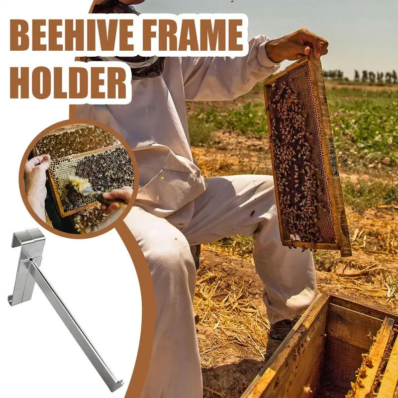 Beekeeping Frame Holder 2X Hive Support Stand Stainless Steel Bee Keeping Inspection Tool For Honey Production Management
Beekeeping Frame Holder 2X Hive Support Stand Stainless Steel Bee Keeping Inspection Tool For Honey Production Management
