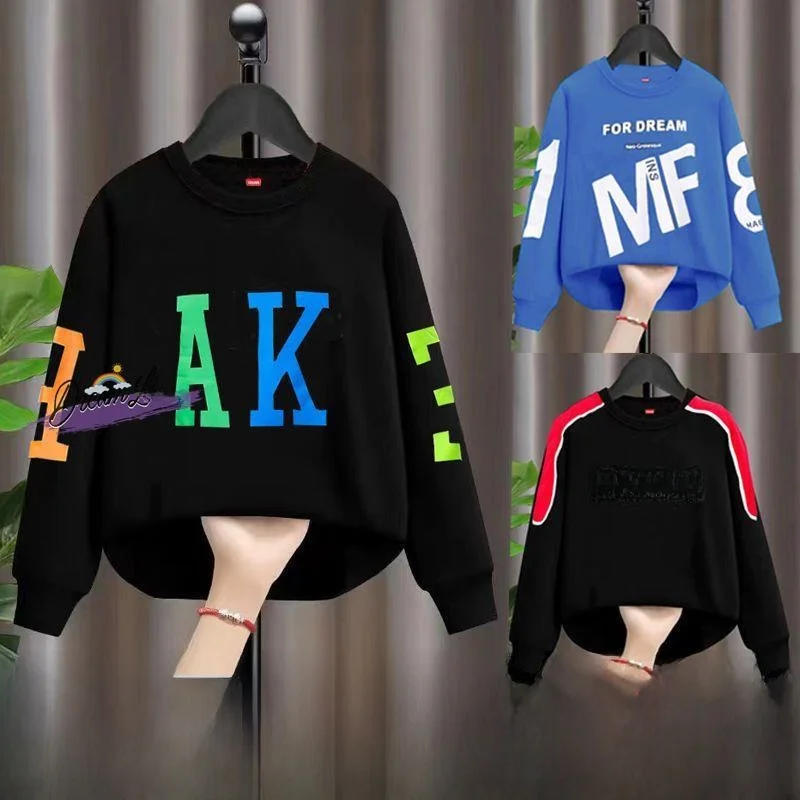 Loose Long Sve Sweatirt round Ne Spring Autumn plus Size Boys Clothes Comfortable Underwear Cloud Xianyuan Q675
Loose Long Sve Sweatirt round Ne Spring Autumn plus Size Boys Clothes Comfortable Underwear Cloud Xianyuan Q675