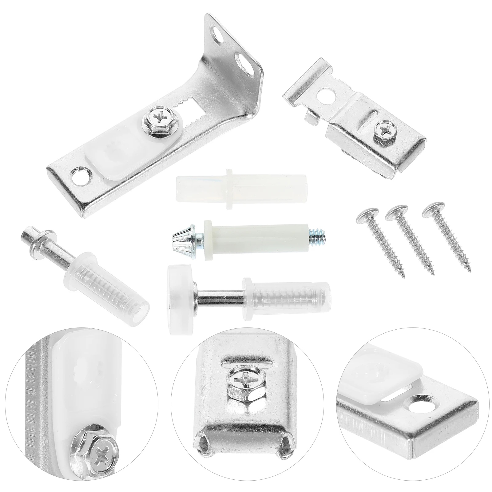 1 Set Sliding Door Hardware Folding Closet Bifold Barn Track Repair Kit Door Installation Guide Rail Aluminum Alloy Durable
1 Set Sliding Door Hardware Folding Closet Bifold Barn Track Repair Kit Door Installation Guide Rail Aluminum Alloy Durable
