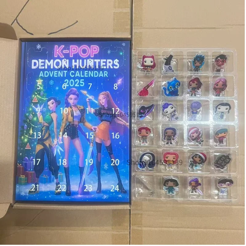 --NEWSALE IN STOCK Countdown Calendars Kpop Demon Hunters Advent Calendar Model Doll Collection Desk Decoration Christmas Gifts
--NEWSALE IN STOCK Countdown Calendars Kpop Demon Hunters Advent Calendar Model Doll Collection Desk Decoration Christmas Gifts