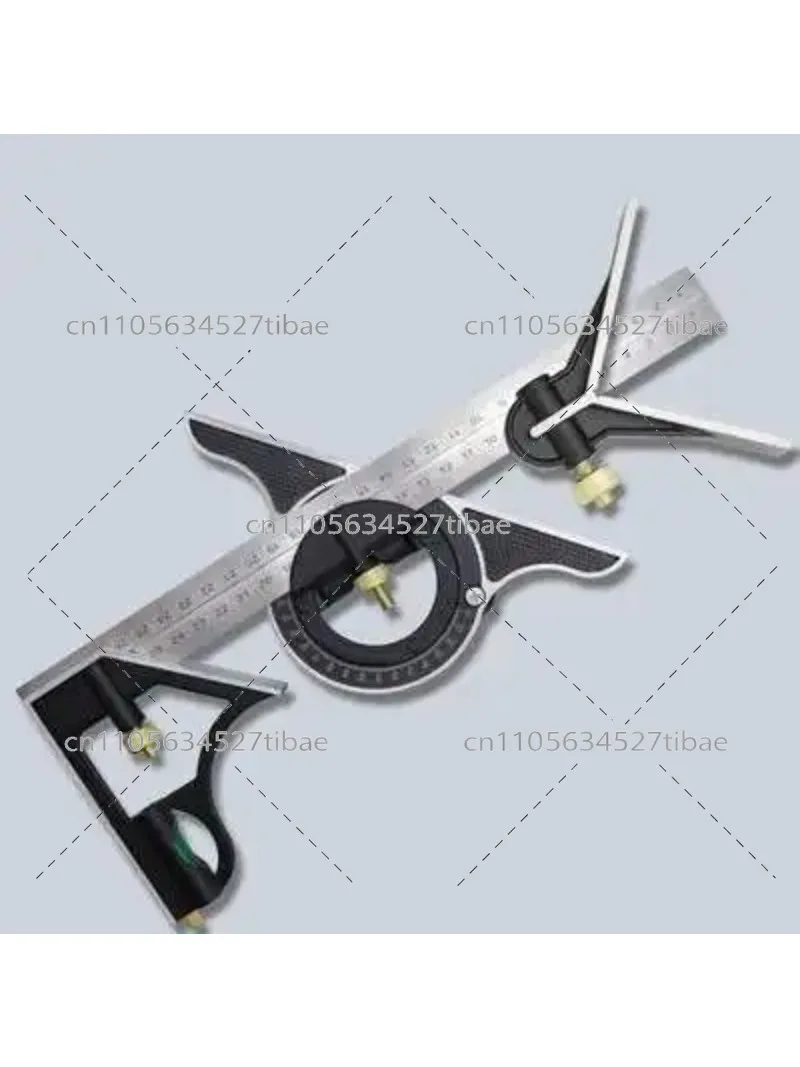 Stainless Steel 90 Degree Angle Ruler, Multi-Function Universal Combination Square, High Precision Measuring Tool for Carpentry
Stainless Steel 90 Degree Angle Ruler, Multi-Function Universal Combination Square, High Precision Measuring Tool for Carpentry