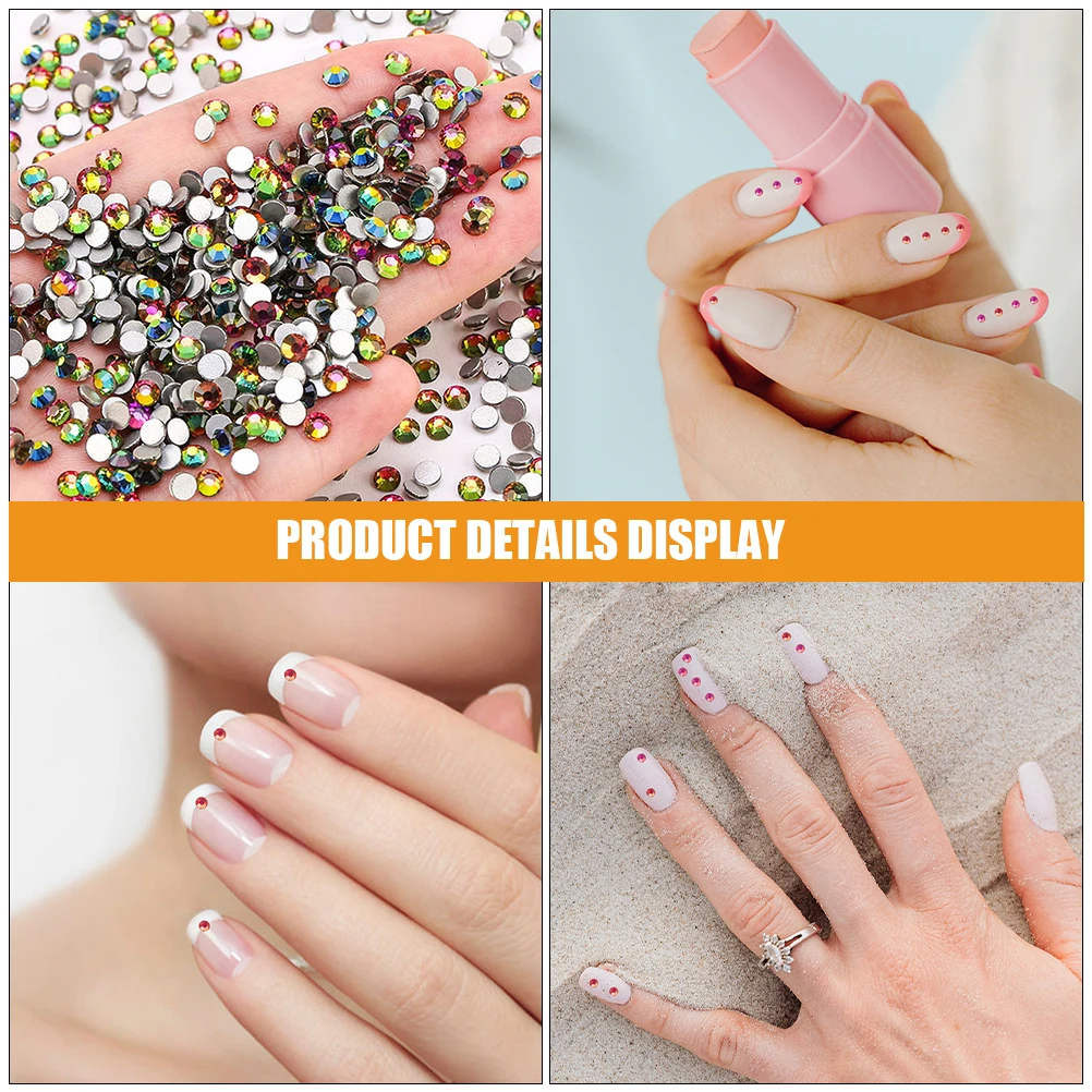 2880 Pcs Intelligent Crystal Glass Manicure Rhinestone Rhinestones for Nails Mini
2880 Pcs Intelligent Crystal Glass Manicure Rhinestone Rhinestones for Nails Mini