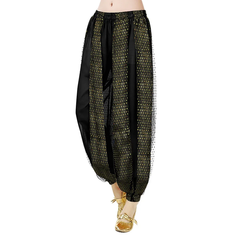 Fashion Sequin Belly Dance Pants Loose Performance Wear Loose Pants Belly Dance Accessories Tassel Show Costumes Dance
Fashion Sequin Belly Dance Pants Loose Performance Wear Loose Pants Belly Dance Accessories Tassel Show Costumes Dance