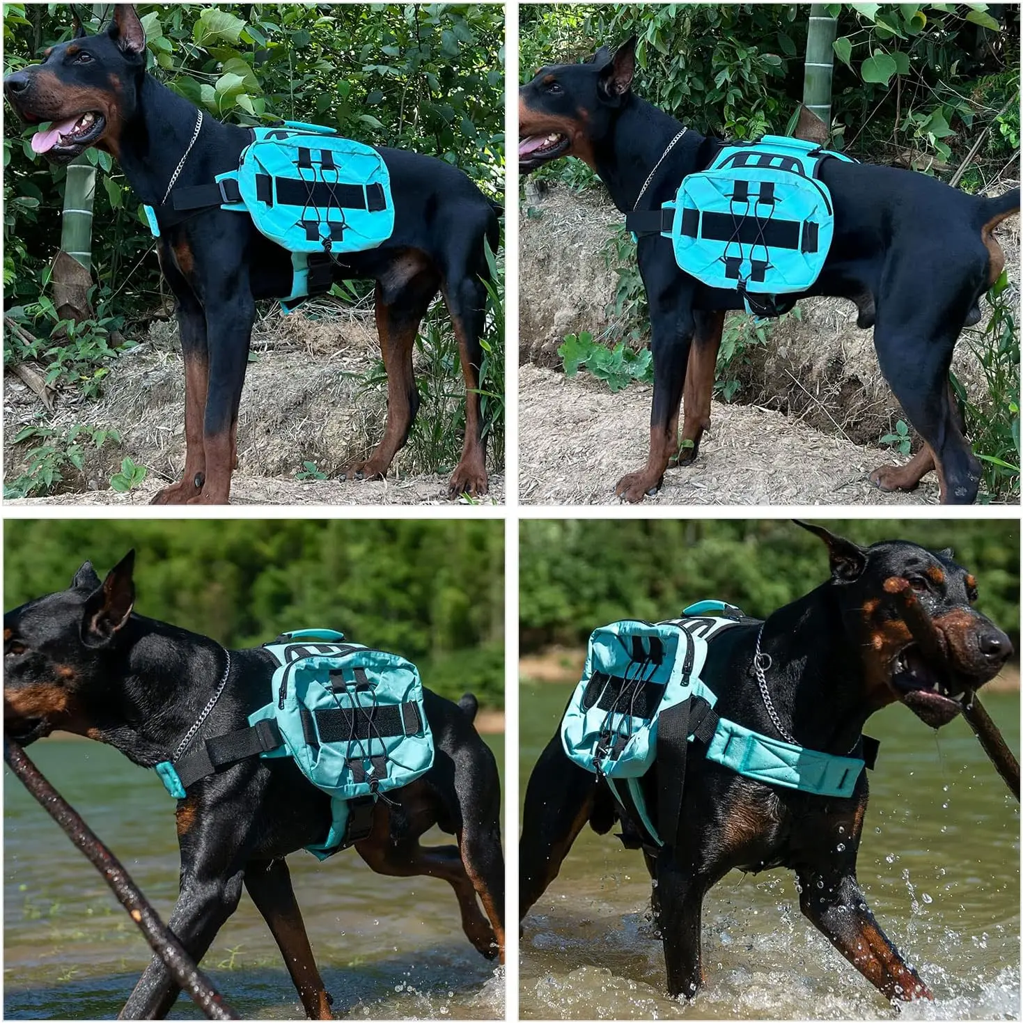 Large Pocket Tactical Dog Harness, No-Pull Explosion-Proof Reflective Heavy Duty Chest Vest for Large Dogs
Large Pocket Tactical Dog Harness, No-Pull Explosion-Proof Reflective Heavy Duty Chest Vest for Large Dogs