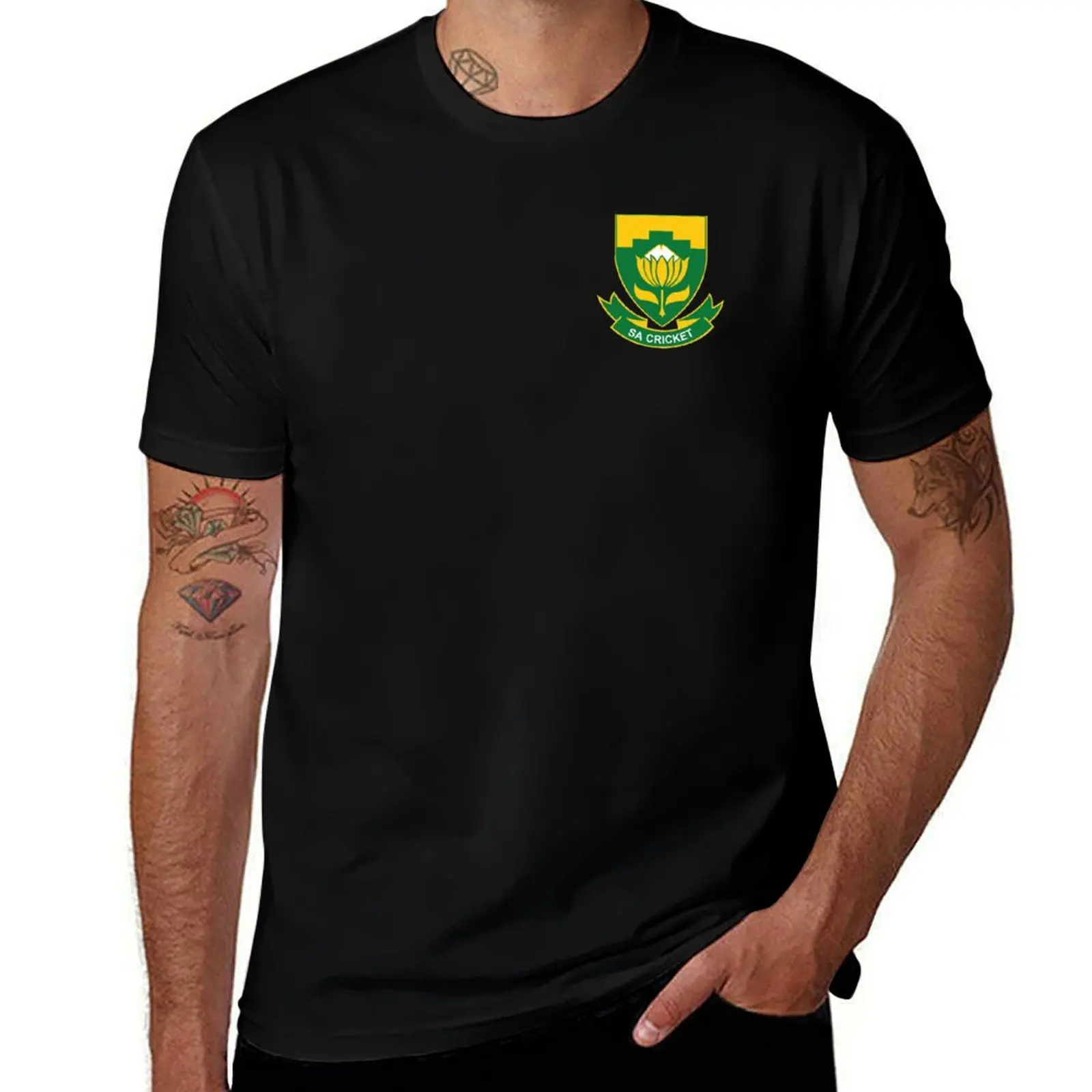 South Africa Cricket Team Logo T-Shirt funny gifts summer shirt shirts graphic tees T-shirts oversize T-shirt men
South Africa Cricket Team Logo T-Shirt funny gifts summer shirt shirts graphic tees T-shirts oversize T-shirt men
