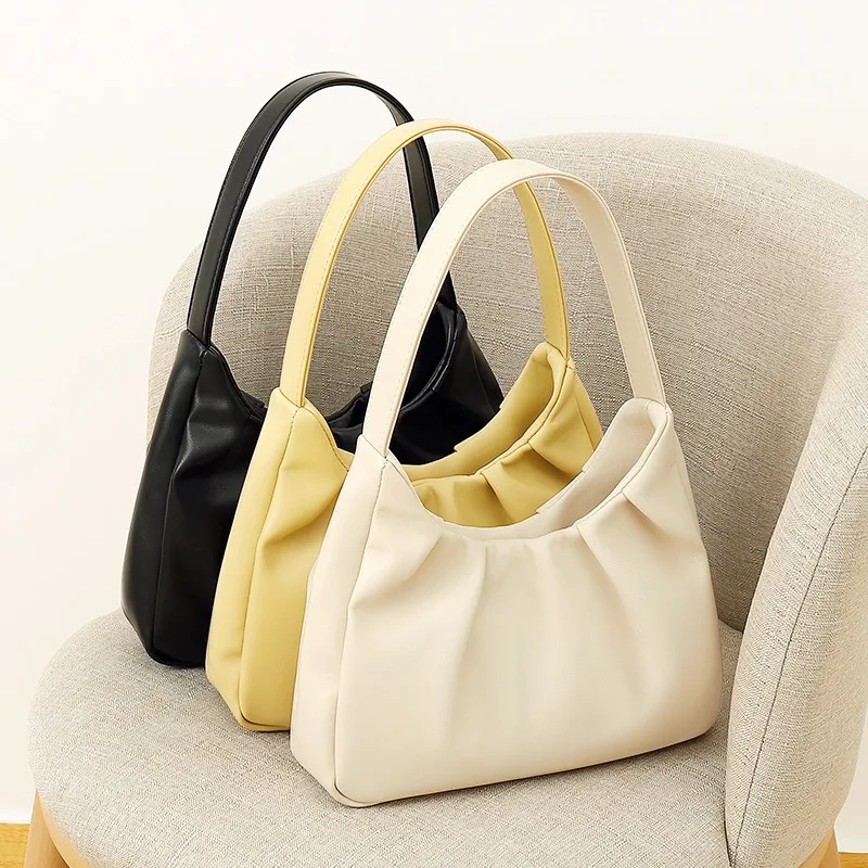 2025 New Crinkled Women's Wallet Simple Hand Carry Underarm Bag Commuter Cloud PU Tote Casual Shoulder Bag
2025 New Crinkled Women's Wallet Simple Hand Carry Underarm Bag Commuter Cloud PU Tote Casual Shoulder Bag