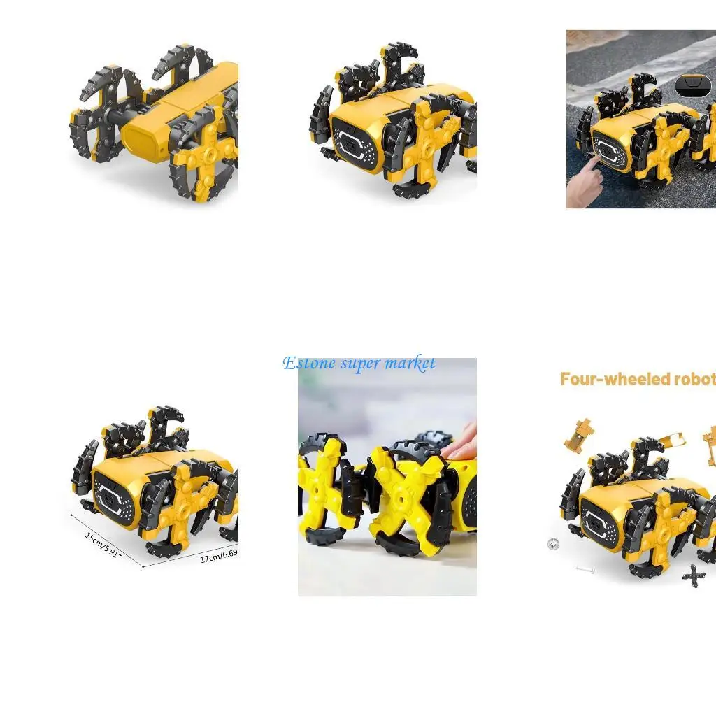 090B Robot STEM Project For Boys Robot for Kids STEM Creation Science Toy
090B Robot STEM Project For Boys Robot for Kids STEM Creation Science Toy