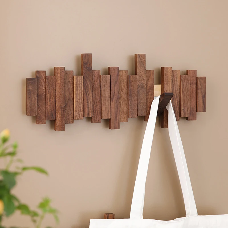Coat Rack Wall Mounted Walnut Wood Hat Hook Rustic Wooden Towel Hanger For Entryway Bathroom Bedroom Kitchen Bag Key Cup Purse
Coat Rack Wall Mounted Walnut Wood Hat Hook Rustic Wooden Towel Hanger For Entryway Bathroom Bedroom Kitchen Bag Key Cup Purse