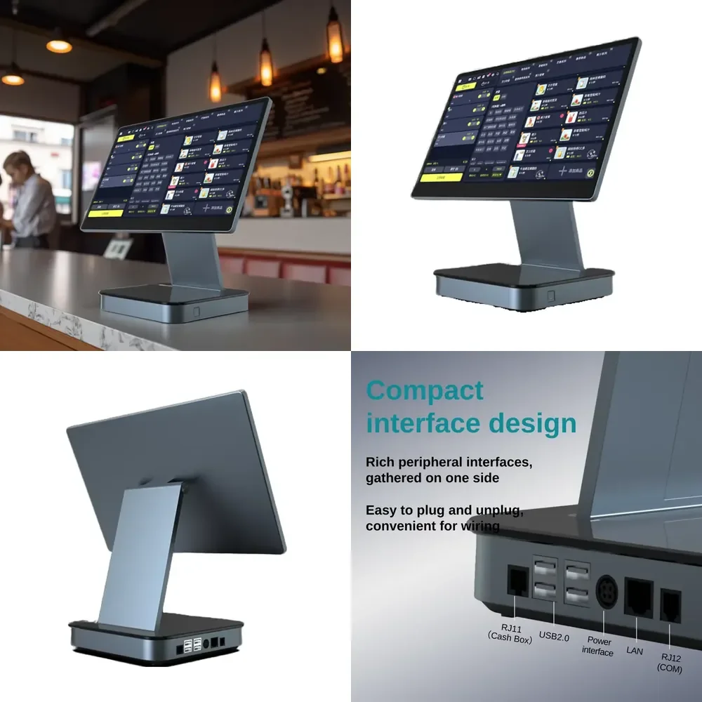 Discount 15.6" Android HD Single Touch Screen Desktop POS Terminal for Small Business Retail Restaurant Coffee Shop
Discount 15.6" Android HD Single Touch Screen Desktop POS Terminal for Small Business Retail Restaurant Coffee Shop