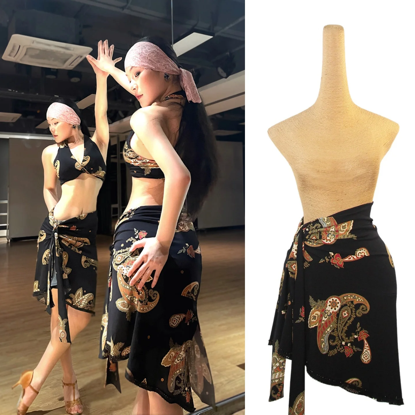 Необычная юбка для латинских танцев, женская короткая юбка с ретро-узором, сексуальная танцевальная одежда для румбы, танго, Клубная одежда для взрослых, танцевальная одежда SS1153
Необычная юбка для латинских танцев, женская короткая юбка с ретро-узором, сексуальная танцевальная одежда для румбы, танго, Клубная одежда для взрослых, танцевальная одежда SS1153