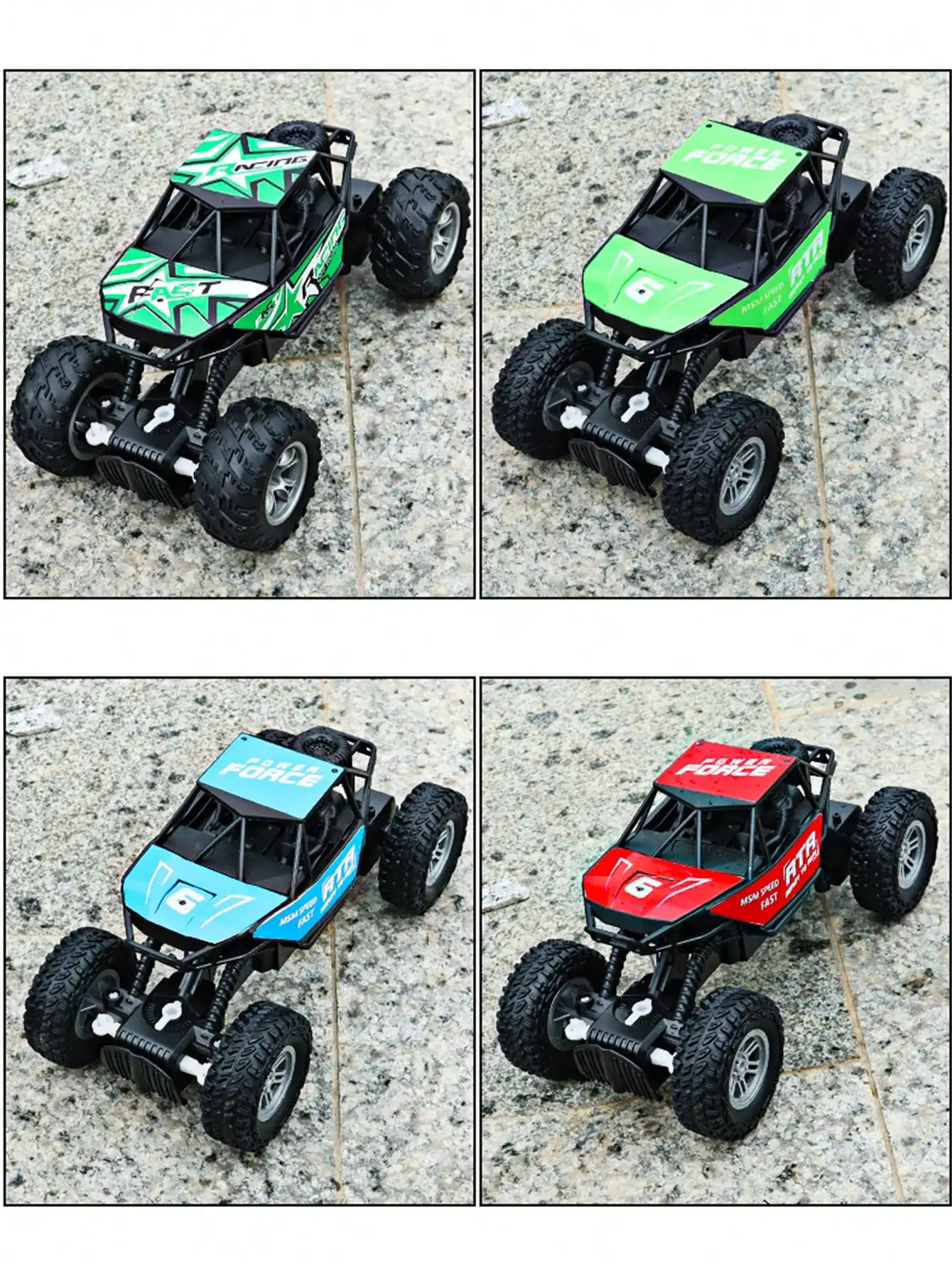1pc Remote Control Off-Road Vehicle High Speed Race Car 4-Channel Driving Lights Climbing Car Toy, Gift For Boys,Back To School
1pc Remote Control Off-Road Vehicle High Speed Race Car 4-Channel Driving Lights Climbing Car Toy, Gift For Boys,Back To School