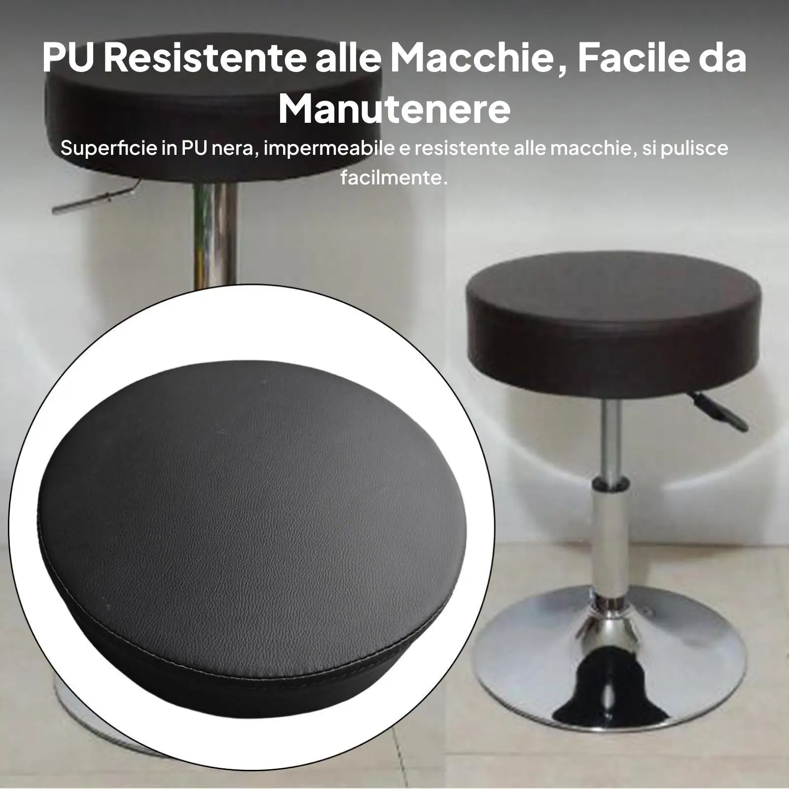 Barstool Replacement Bar Stool Round Easy to Install Comfortable Pad Seat Top for Office Beauty Stool Barber Shop SPA Salon
Barstool Replacement Bar Stool Round Easy to Install Comfortable Pad Seat Top for Office Beauty Stool Barber Shop SPA Salon