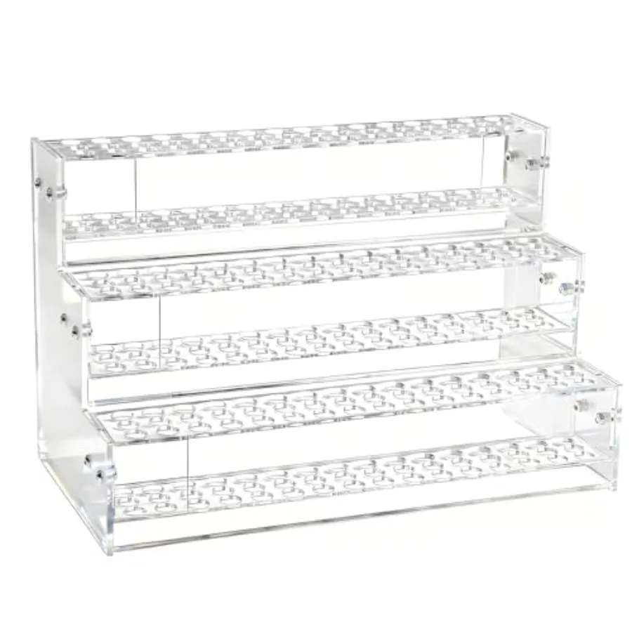 44-Slots Pen Holder for Craft Shows, 3-Tier Acrylic Pen Display Stand Holders for Vendors, 2mm Beadable Pens Display Beaded Pen
44-Slots Pen Holder for Craft Shows, 3-Tier Acrylic Pen Display Stand Holders for Vendors, 2mm Beadable Pens Display Beaded Pen