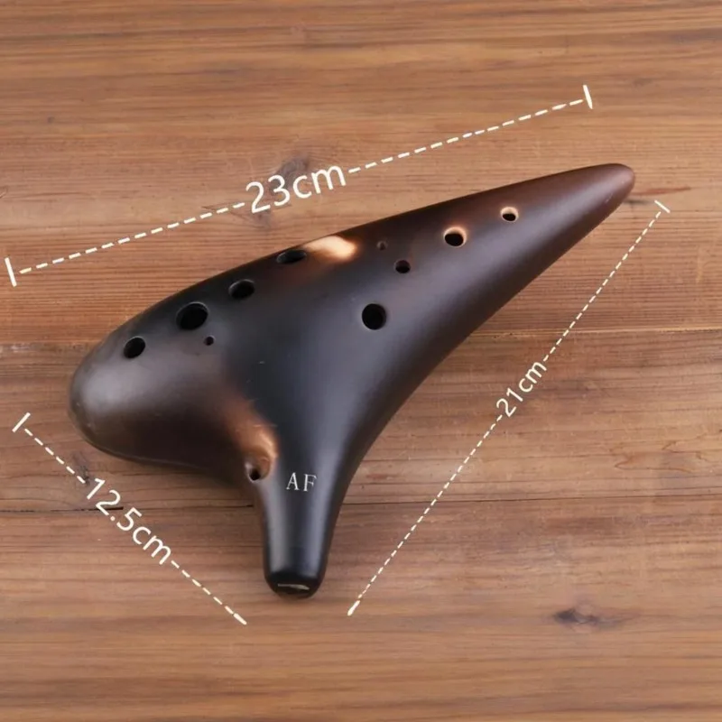 Ceramic Ocarina 12 Holes Beginner Teaching Ocarina AF Tone Healing Meditation Professional Musical Instruments for Adults
Ceramic Ocarina 12 Holes Beginner Teaching Ocarina AF Tone Healing Meditation Professional Musical Instruments for Adults