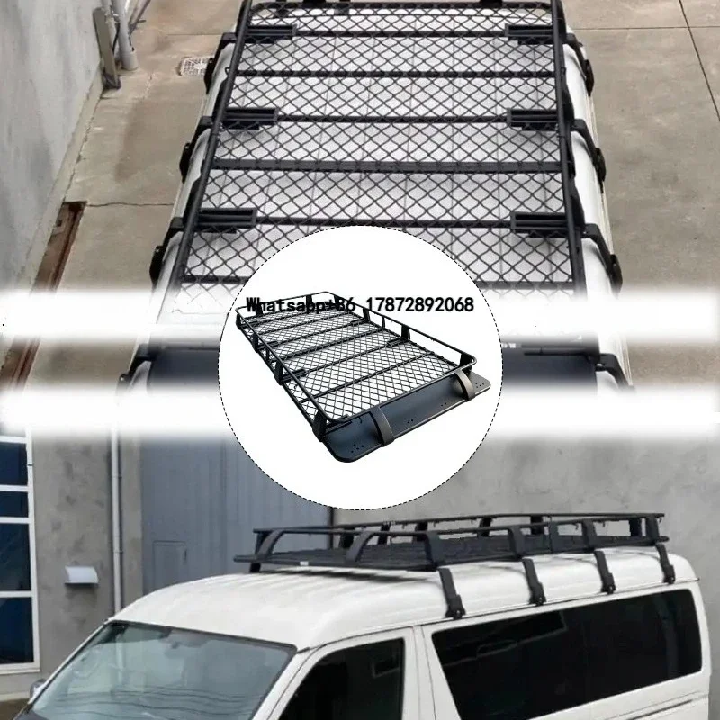 Car Roof Racks Off Road Storage Accessories Roof Luggage Rack for Hiace 2004
Car Roof Racks Off Road Storage Accessories Roof Luggage Rack for Hiace 2004