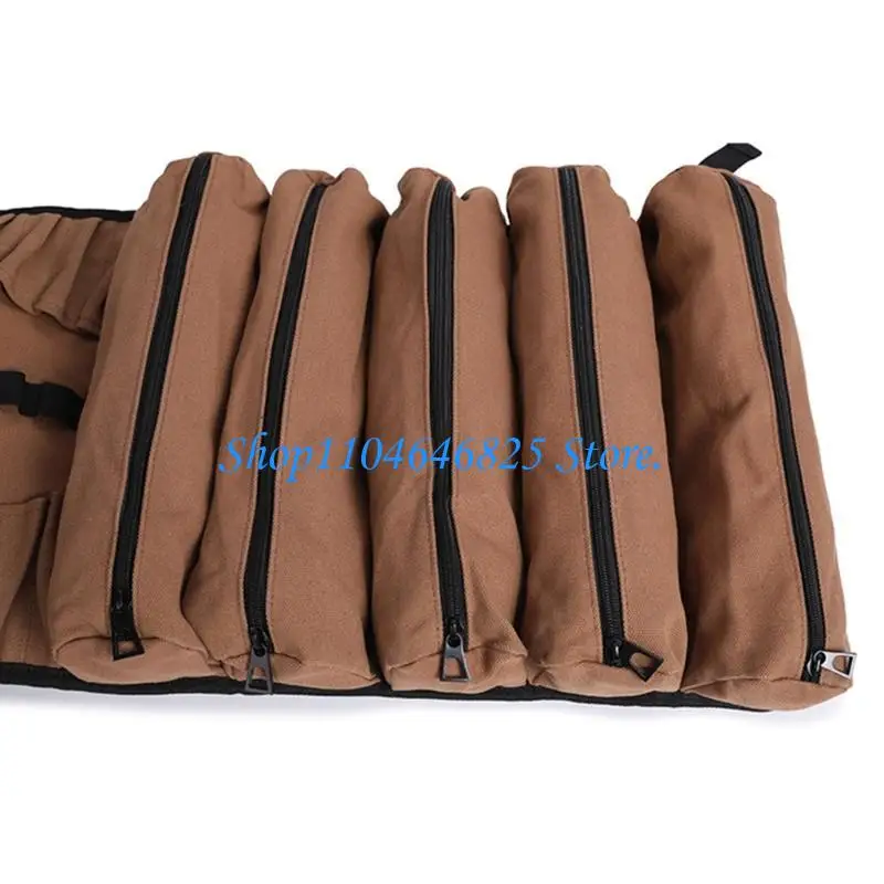 Heavy Duty Roll Up Tool Bag Canvas Tool Roll for Efficient Tool Management
Heavy Duty Roll Up Tool Bag Canvas Tool Roll for Efficient Tool Management