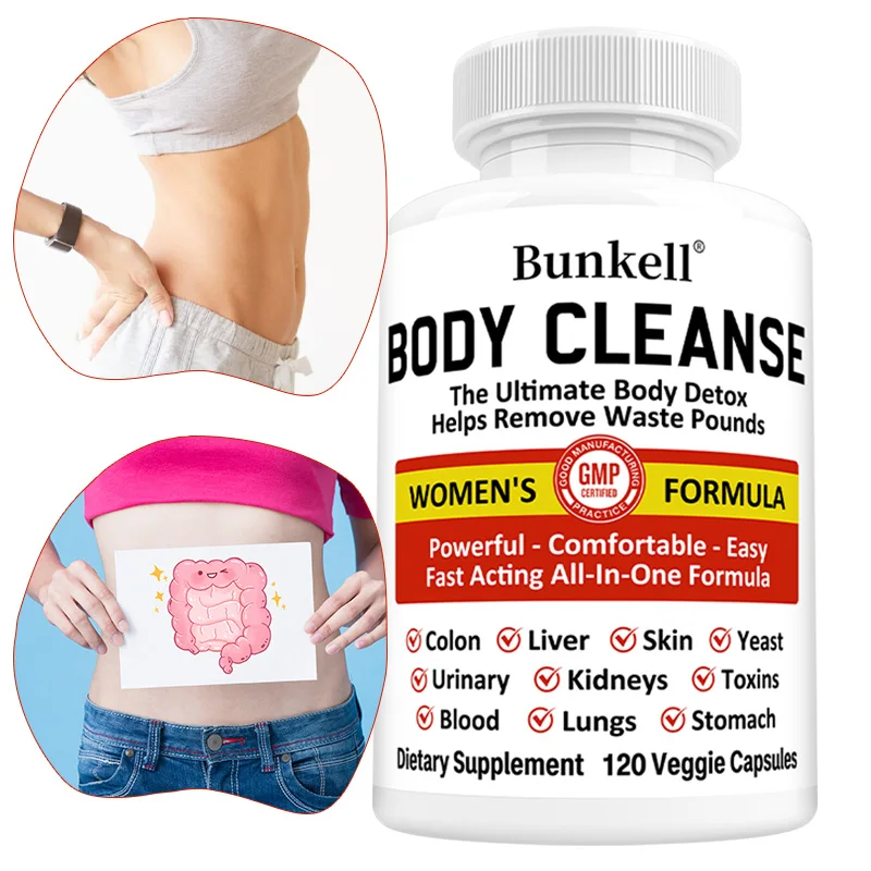 Women's Formula Body Cleanser Capsules - Supports Digestion, Gut Health, Weight Management, Metabolism, Immune Health, Stomach Support
Women's Formula Body Cleanser Capsules - Supports Digestion, Gut Health, Weight Management, Metabolism, Immune Health, Stomach Support