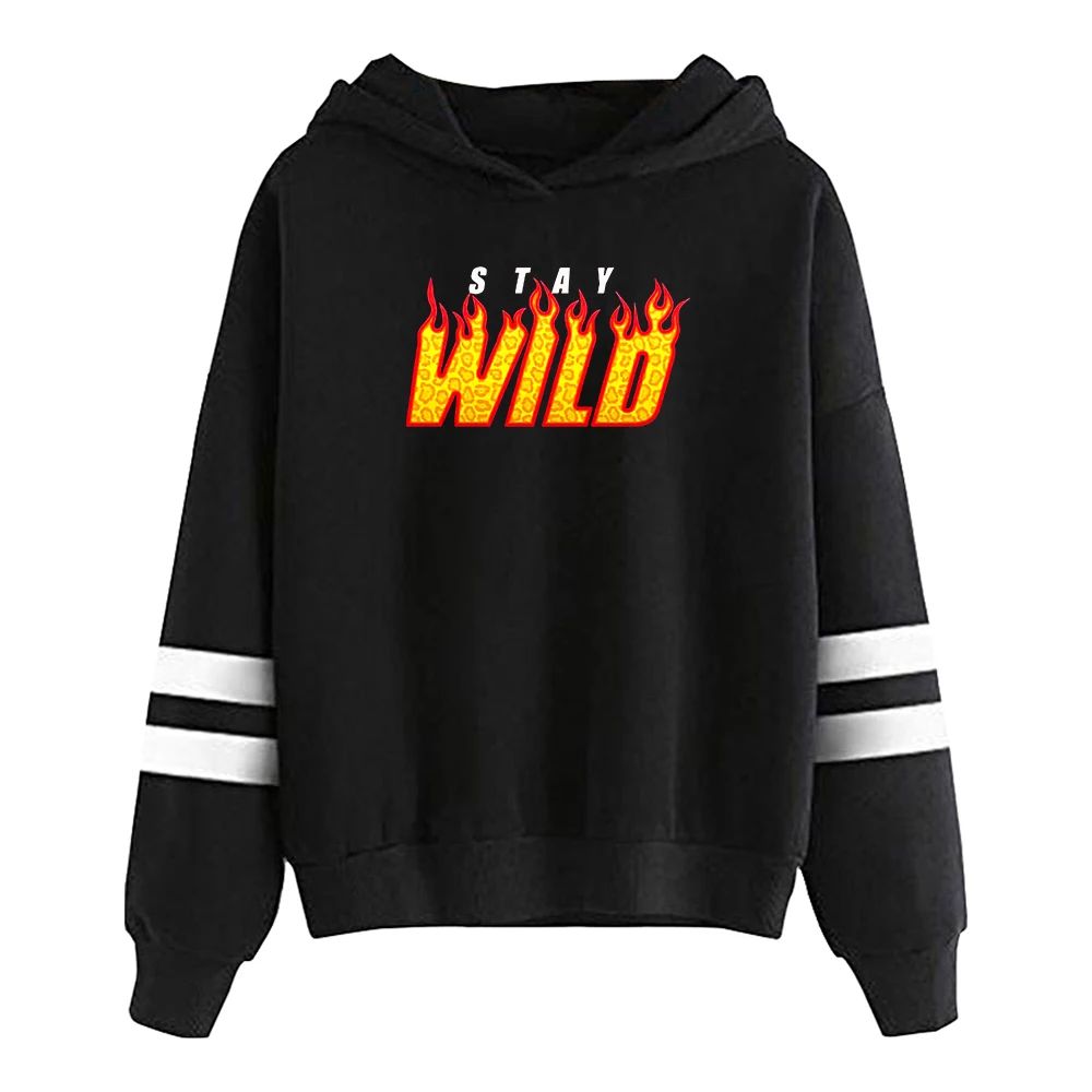 Ben Azelart Stay Wild Hoodie Pocketless Parallel Bars Sleeve Streetwear Women Men Hooded Sweatshirts
Ben Azelart Stay Wild Hoodie Pocketless Parallel Bars Sleeve Streetwear Women Men Hooded Sweatshirts