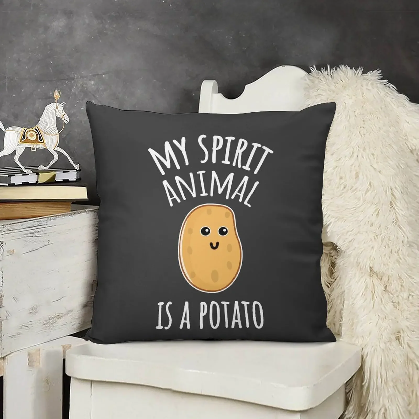 My Spirit Animal Is A Potato Throw Pillow anime girl Decorative pillow case Sofa Cushion pillow
My Spirit Animal Is A Potato Throw Pillow anime girl Decorative pillow case Sofa Cushion pillow