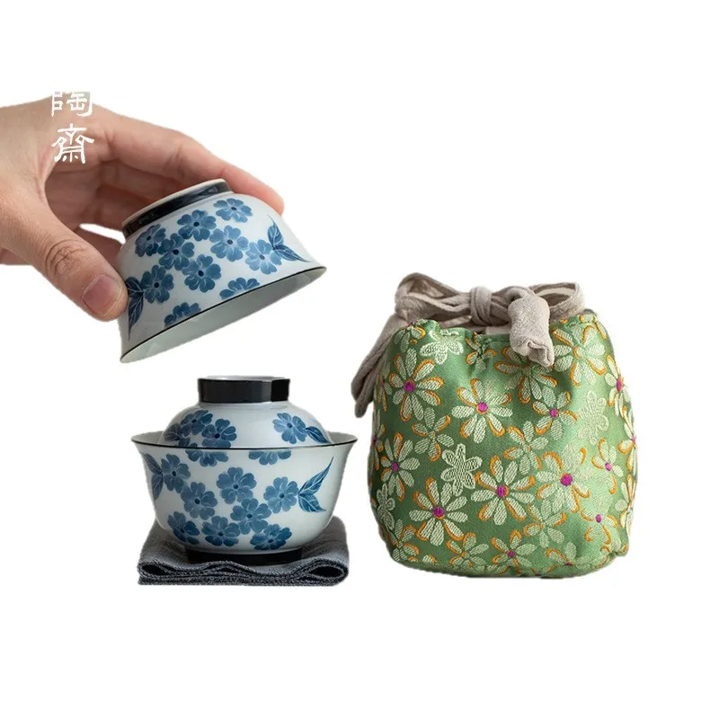 Begonia flower one bowl one cup outdoor cover bowl travel portable travel set one person drink
Begonia flower one bowl one cup outdoor cover bowl travel portable travel set one person drink