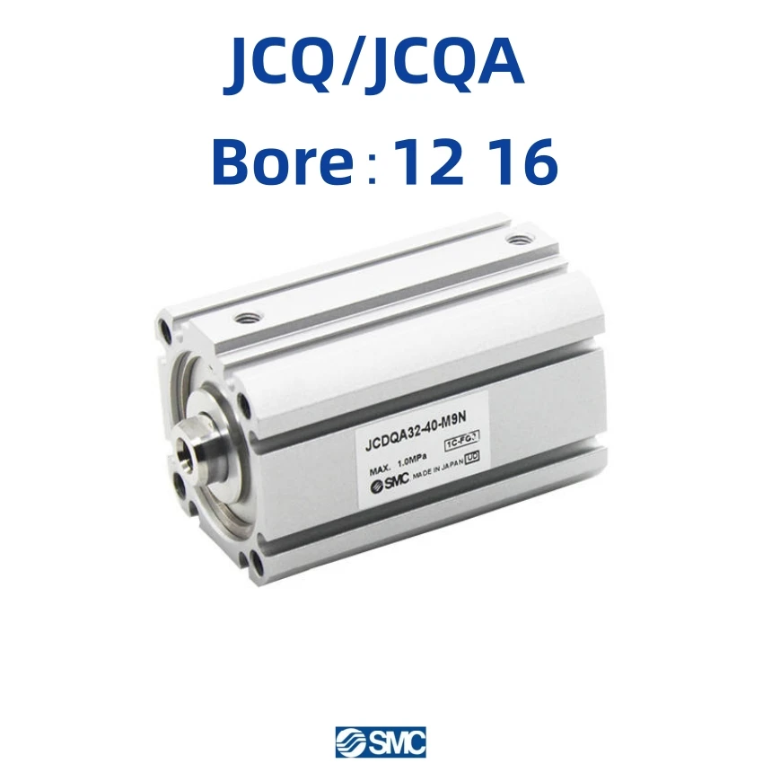 JCQ JCQA JCDQ JCDQA Калибр 12 16 SMC Компактный цилиндр двойного действия одинарный стержень стандартная фотография
JCQ JCQA JCDQ JCDQA Калибр 12 16 SMC Компактный цилиндр двойного действия одинарный стержень стандартная фотография
