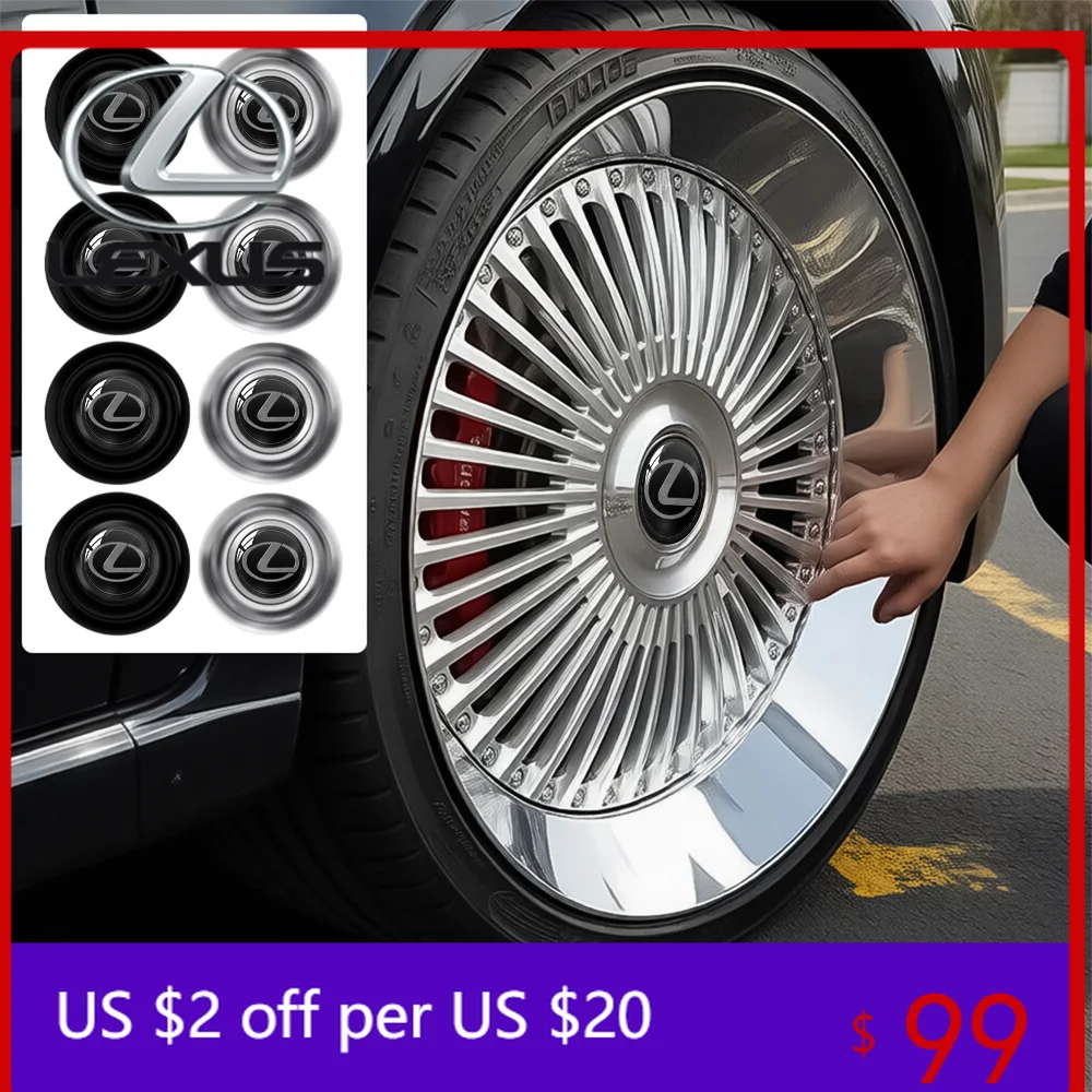 4PC For Lexus FSPORT IS200 ES300h ct200h RX350 IS300h IS250 Car Styling Wheel Tire Hub Cap Cover Badge Auto Exterior Accessories
4PC For Lexus FSPORT IS200 ES300h ct200h RX350 IS300h IS250 Car Styling Wheel Tire Hub Cap Cover Badge Auto Exterior Accessories