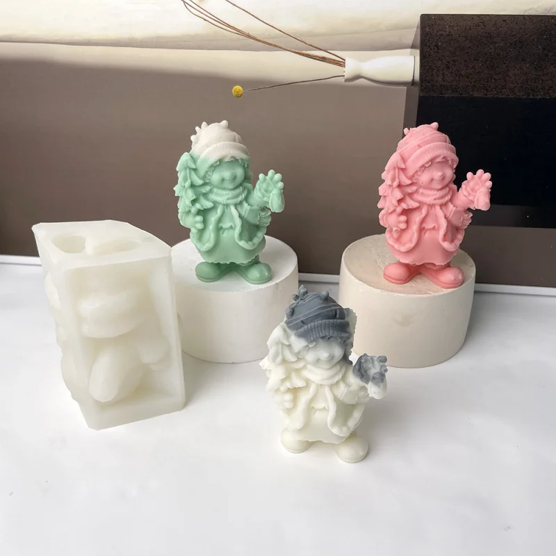 New Cross-Border Christmas Tree Hand Snowman Candle Silicone Mold Gypsum Mold AromatherapyDIYSilicone Mold891
New Cross-Border Christmas Tree Hand Snowman Candle Silicone Mold Gypsum Mold AromatherapyDIYSilicone Mold891