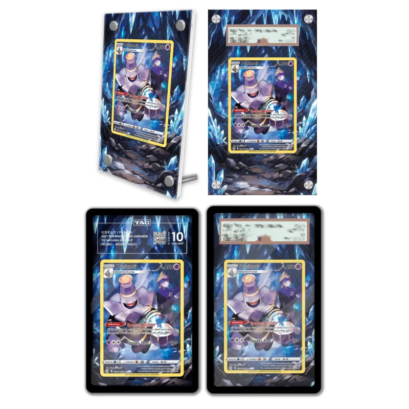 Anime Art Display for Pokemon Dusknoir Sword Shield Anime Game Expand Art Acrylic Protective Case Keychain Evaluation Level Toys
Anime Art Display for Pokemon Dusknoir Sword Shield Anime Game Expand Art Acrylic Protective Case Keychain Evaluation Level Toys