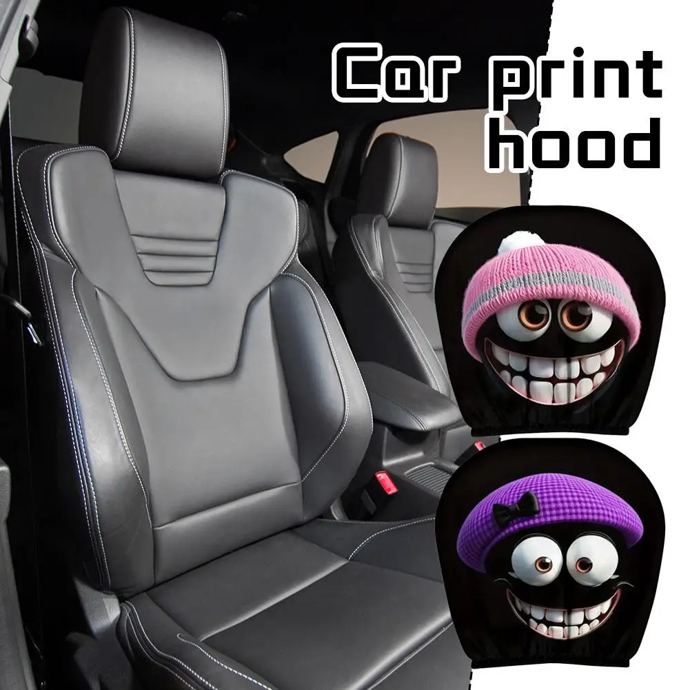 2 Pieces Of Best-Selling Hooded Emoticon Car Headrest Covers, A Must-Have For Your Journey, Stain-Proof And Oil-Proof
2 Pieces Of Best-Selling Hooded Emoticon Car Headrest Covers, A Must-Have For Your Journey, Stain-Proof And Oil-Proof