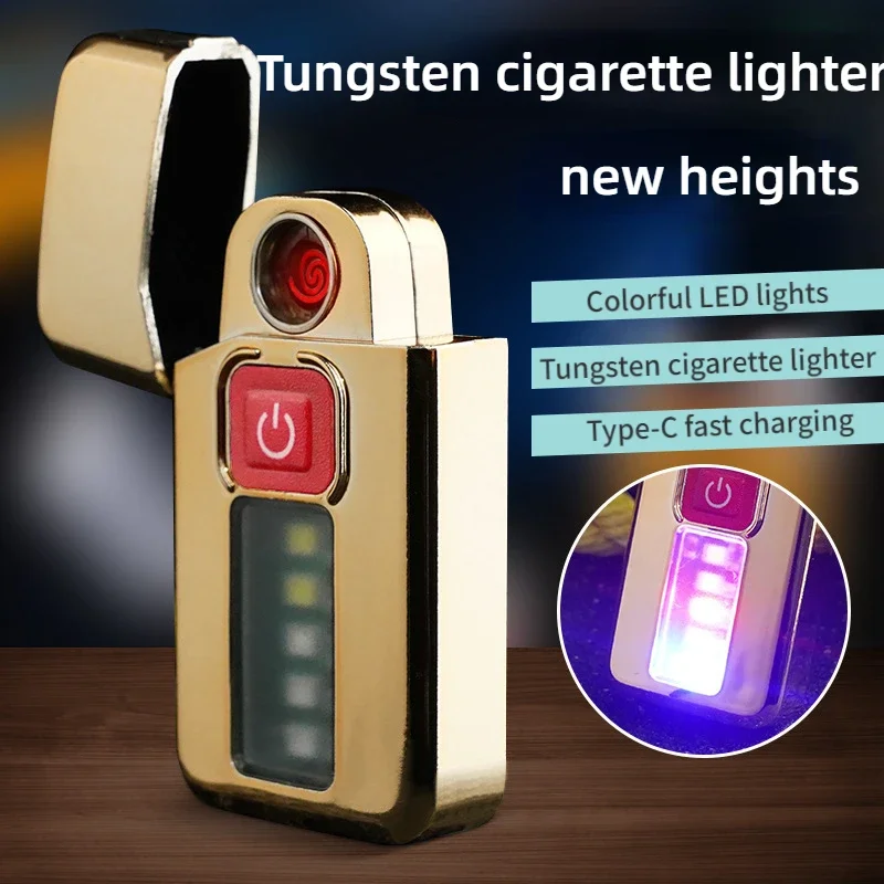 2024 New Men's Multifunctional Creative Flashlight Arc Lighter Rechargeable Keychain Light Portable Work Light Cigarette Lighter
2024 New Men's Multifunctional Creative Flashlight Arc Lighter Rechargeable Keychain Light Portable Work Light Cigarette Lighter