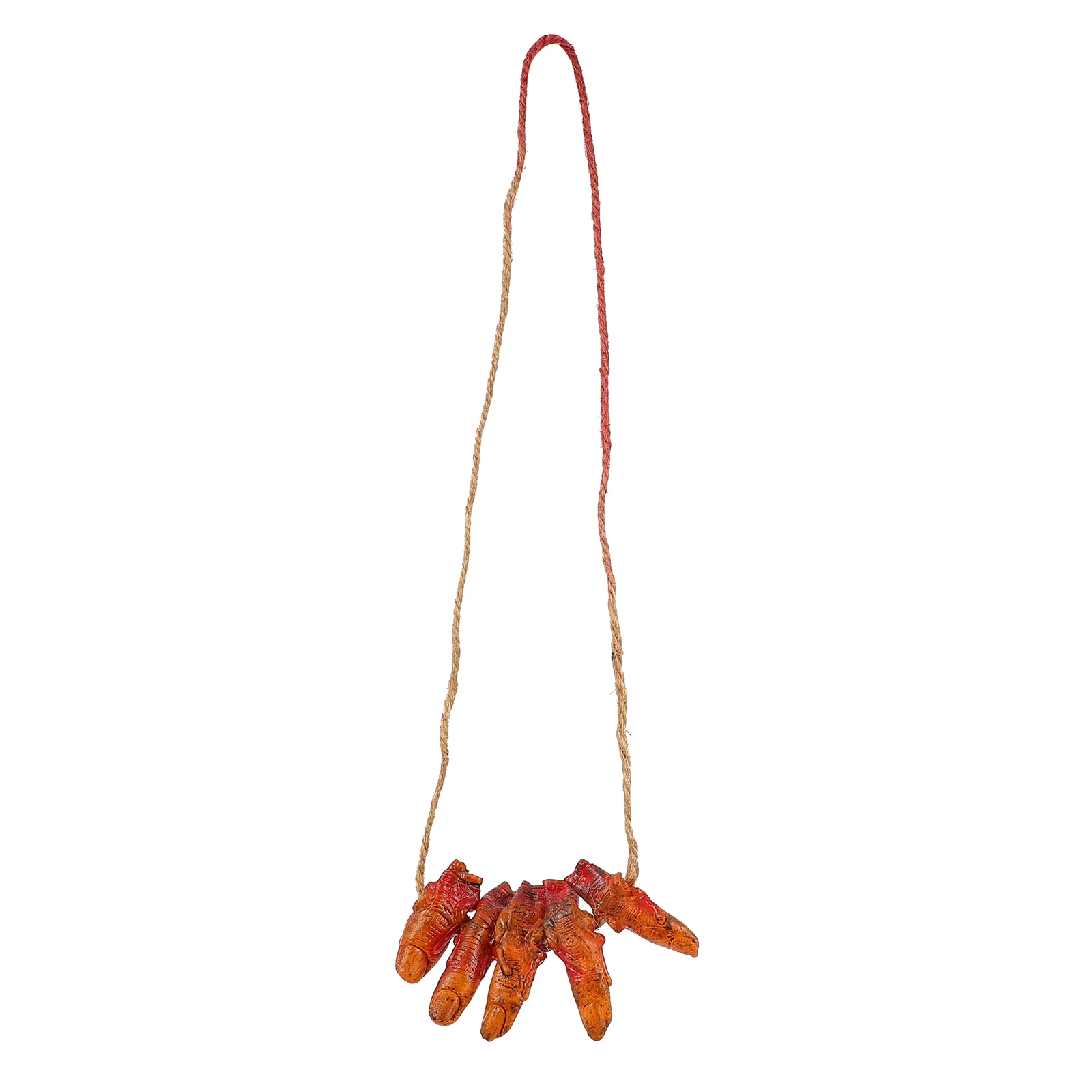 Severed Finger Hanging Decoration Plastic Prop for Halloween Bloody Finger Pendant Tricky Horror Atmosphere Portable Storage
Severed Finger Hanging Decoration Plastic Prop for Halloween Bloody Finger Pendant Tricky Horror Atmosphere Portable Storage