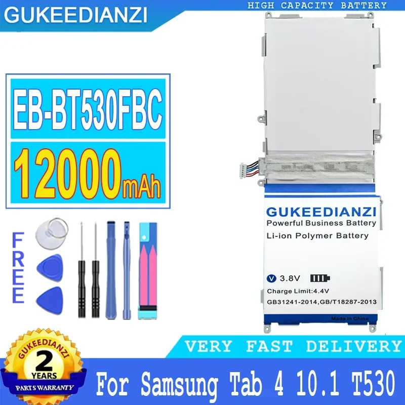 EB-BT530FBC 12000 мАч сменная батарея для Samsung Galaxy Tab4 Tab 4 SM-T530 T533 T535 T531 T535 T537, портативная батарея
EB-BT530FBC 12000 мАч сменная батарея для Samsung Galaxy Tab4 Tab 4 SM-T530 T533 T535 T531 T535 T537, портативная батарея