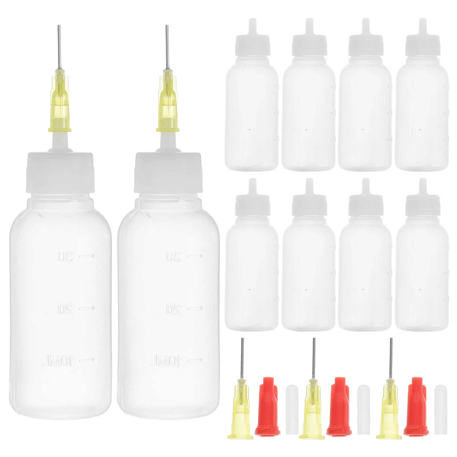 10Pcs Fine Tip Glue Applicator Bottle Precision Squeeze Dispenser for Craft Adhesive Oil Flux Application Leakproof Cap Compact
10Pcs Fine Tip Glue Applicator Bottle Precision Squeeze Dispenser for Craft Adhesive Oil Flux Application Leakproof Cap Compact