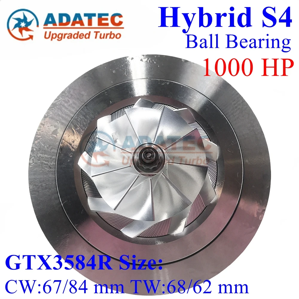 Hybrid Turbo Cartridge Ball Bearing 18539700025 06M100031T 06M145689J Turbine CHRA Upgrade for Audi S4 8W Bj. 2016 - 11/2018
Hybrid Turbo Cartridge Ball Bearing 18539700025 06M100031T 06M145689J Turbine CHRA Upgrade for Audi S4 8W Bj. 2016 - 11/2018