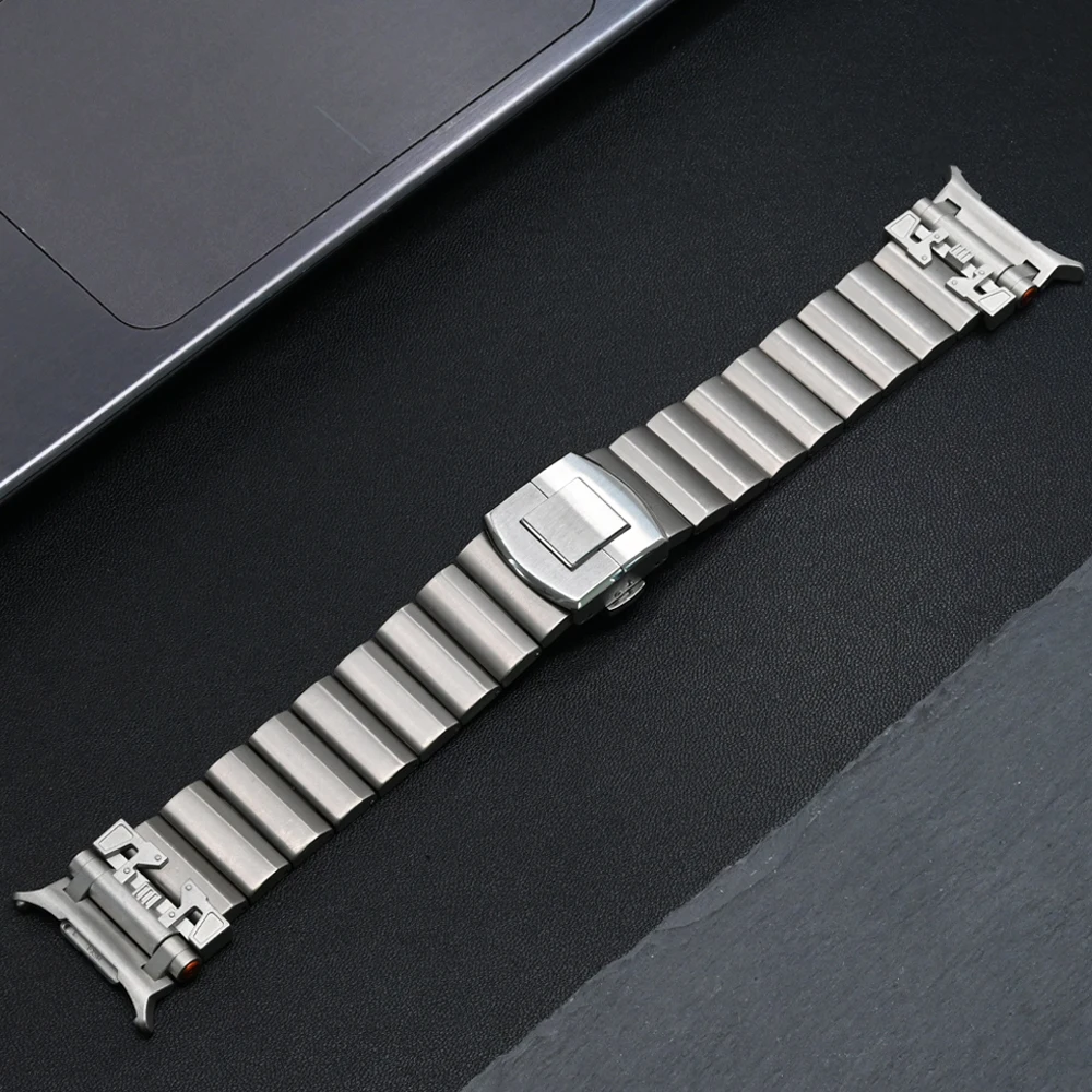 Титановый ремешок для Samsung Galaxy Watch Ultra 2025 47 мм, роскошный мужской ремешок для SAMSUNG ULTRA 2024, 47 мм, застежка из нержавеющей стали Correa
Титановый ремешок для Samsung Galaxy Watch Ultra 2025 47 мм, роскошный мужской ремешок для SAMSUNG ULTRA 2024, 47 мм, застежка из нержавеющей стали Correa