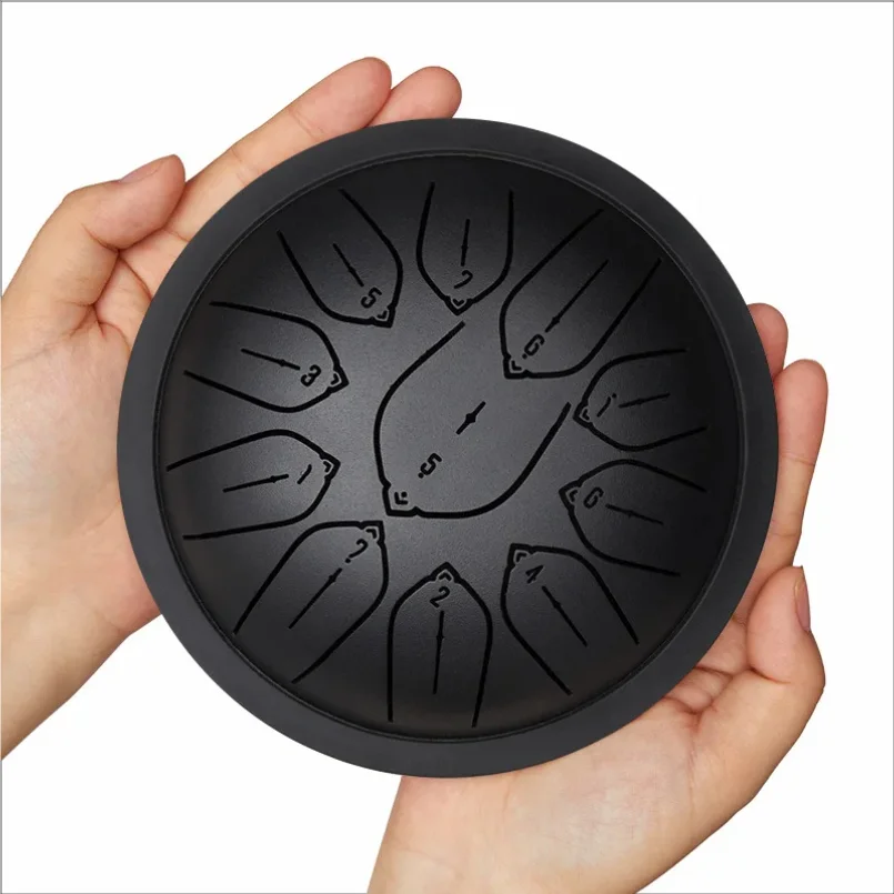 5.5 inch Steel Tongue Drum Overtone 11 Notes Key D Tank Drum for Kids Gifts Handpan Meditation Instrument
5.5 inch Steel Tongue Drum Overtone 11 Notes Key D Tank Drum for Kids Gifts Handpan Meditation Instrument
