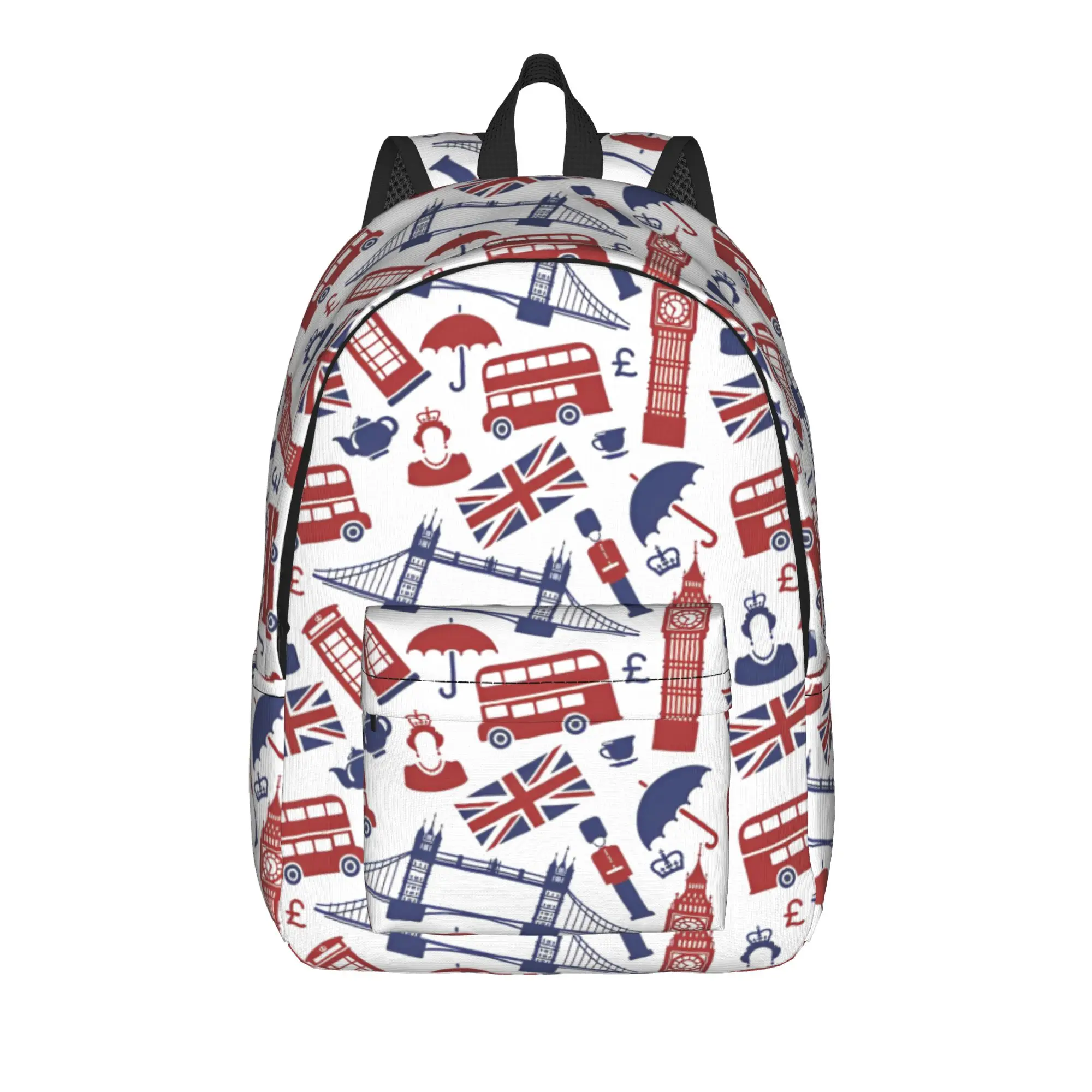 Union Jack Flag Of The UK Casual Backpack Outdoor Student Business British London Symbols Daypack Men Women Laptop Shoulder Bag
Union Jack Flag Of The UK Casual Backpack Outdoor Student Business British London Symbols Daypack Men Women Laptop Shoulder Bag