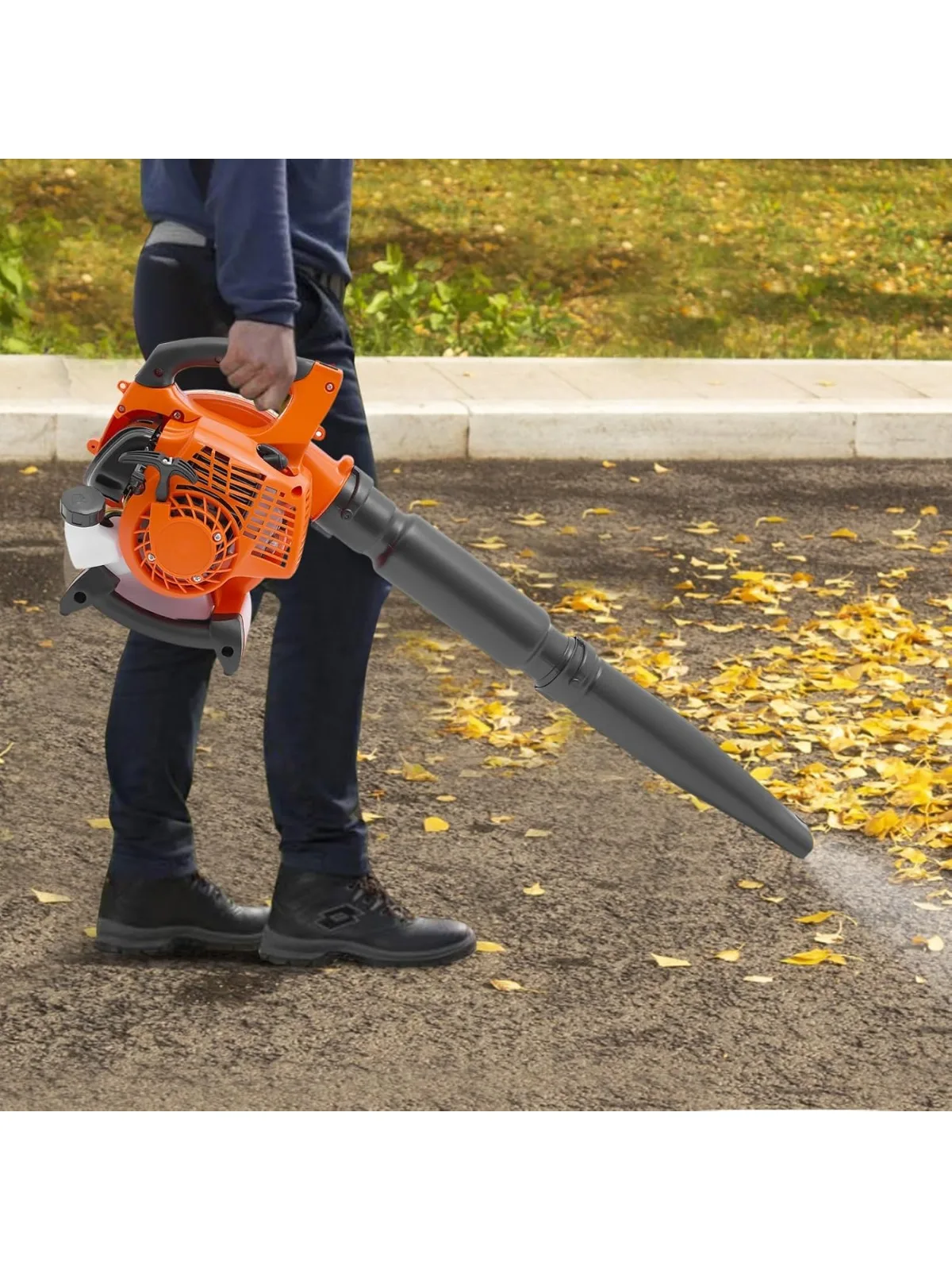 26 cc Handheld Gas Leaf Blower Gas Blowers for Lawn Care Powerful Clearing Performance and Ergonomic Design Lightweight
26 cc Handheld Gas Leaf Blower Gas Blowers for Lawn Care Powerful Clearing Performance and Ergonomic Design Lightweight