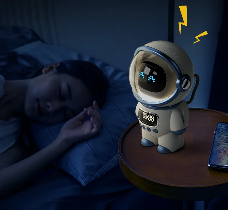 Speakers Night Lamp FM Radio Subwoofer Smart Intelligent Bluetooth Speaker Wireless Audio Mini Music Speaker Astronaut Portable
Speakers Night Lamp FM Radio Subwoofer Smart Intelligent Bluetooth Speaker Wireless Audio Mini Music Speaker Astronaut Portable
