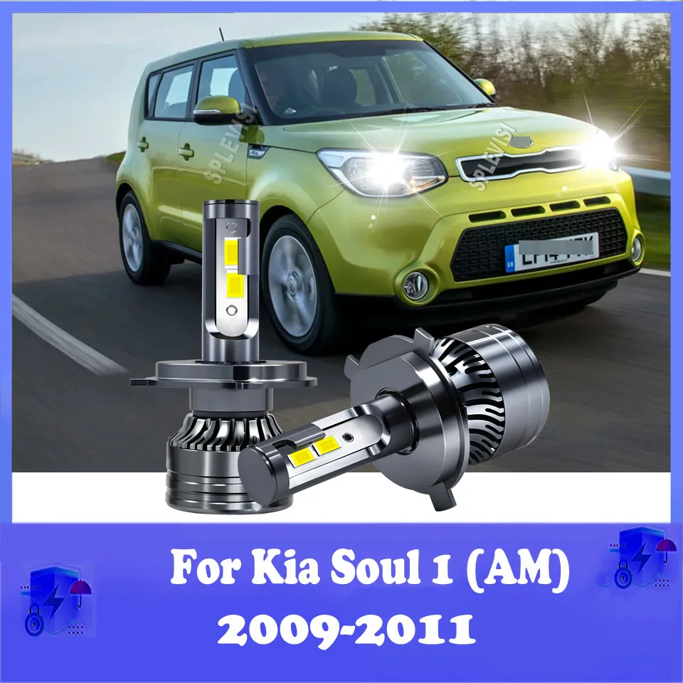 2Pcs Superior visibilityH4 Car LED Headlight Bulbs 12v 180W 18000LM For Kia Soul 1 (AM) 2009 2010 2011
2Pcs Superior visibilityH4 Car LED Headlight Bulbs 12v 180W 18000LM For Kia Soul 1 (AM) 2009 2010 2011