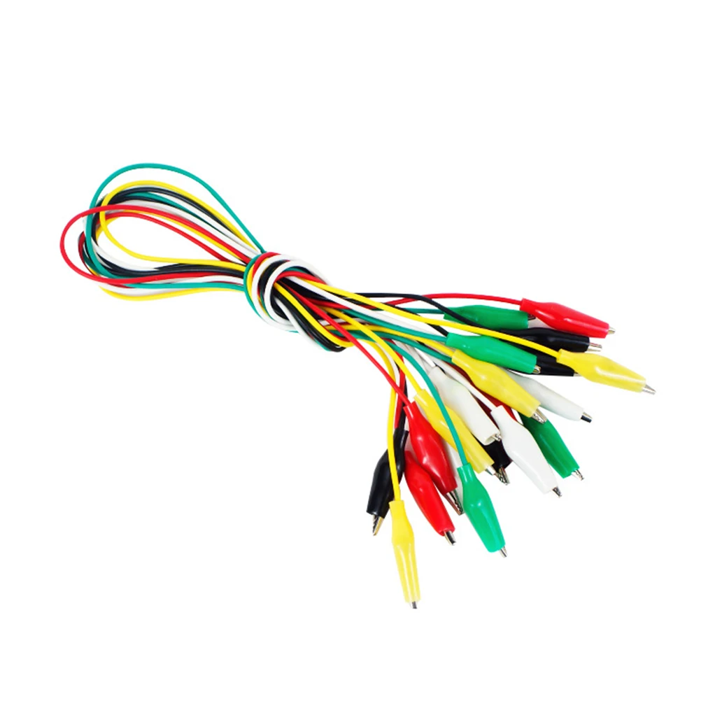 60 Pcs Alligator Clip Crocodile Clips Kit Wire Electrical Testing Probe Clamp Metal Professional Ecological Material
60 Pcs Alligator Clip Crocodile Clips Kit Wire Electrical Testing Probe Clamp Metal Professional Ecological Material