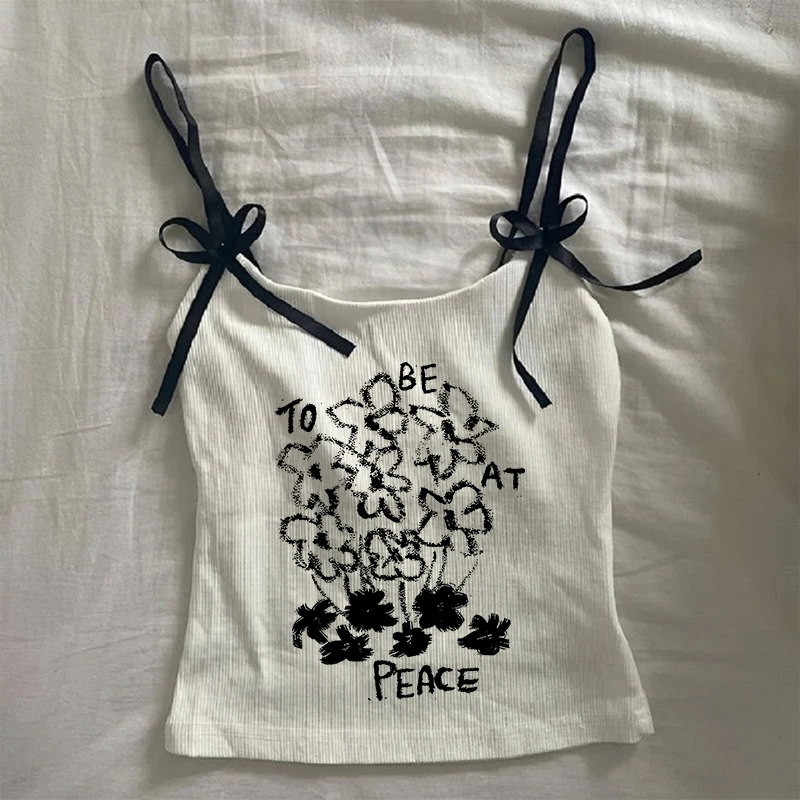 Cross border 2025 summer new hot girl cool girl suspender versatile printed temperament slim fit suspender T-shirt Y2K
Cross border 2025 summer new hot girl cool girl suspender versatile printed temperament slim fit suspender T-shirt Y2K