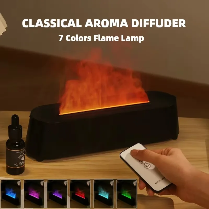 【Trending】TX New Flame Ultrasonic Air Diffuser with Remote Control Cool Mist Maker 3D Simulation Air Humidifiers Aroma Essential
【Trending】TX New Flame Ultrasonic Air Diffuser with Remote Control Cool Mist Maker 3D Simulation Air Humidifiers Aroma Essential
