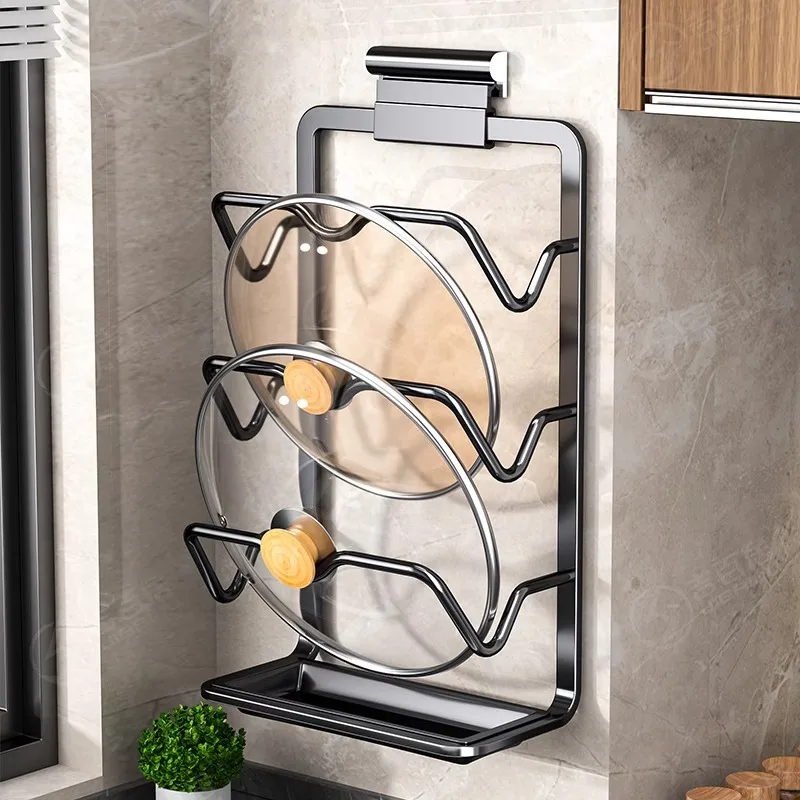 NEW 304 Stainless Steel Pot Lid Frame, Wall-mounted Non-perforated Kitchen Shelf, Wok-mounted Storage with Water Tray, Wall Wok
NEW 304 Stainless Steel Pot Lid Frame, Wall-mounted Non-perforated Kitchen Shelf, Wok-mounted Storage with Water Tray, Wall Wok