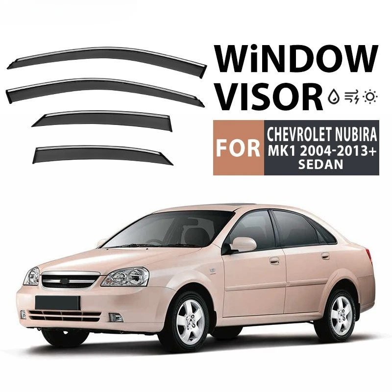 Side Window Deflectors Outside Sun Visor Rain Guards Weather Shield Window Shelters for Chevrolet Nubira 2004-2013 Window Visor
Side Window Deflectors Outside Sun Visor Rain Guards Weather Shield Window Shelters for Chevrolet Nubira 2004-2013 Window Visor