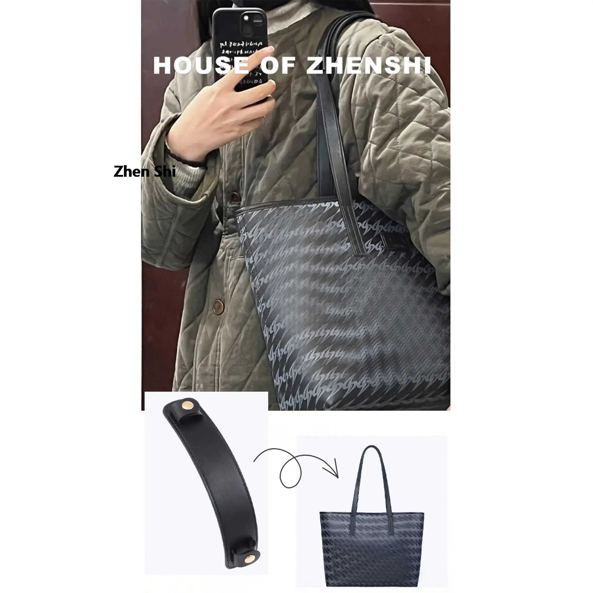 Tote mto bag pressure relief shoulder strap shopping bag modified non-slip anti-strangling shoulder pad
Tote mto bag pressure relief shoulder strap shopping bag modified non-slip anti-strangling shoulder pad