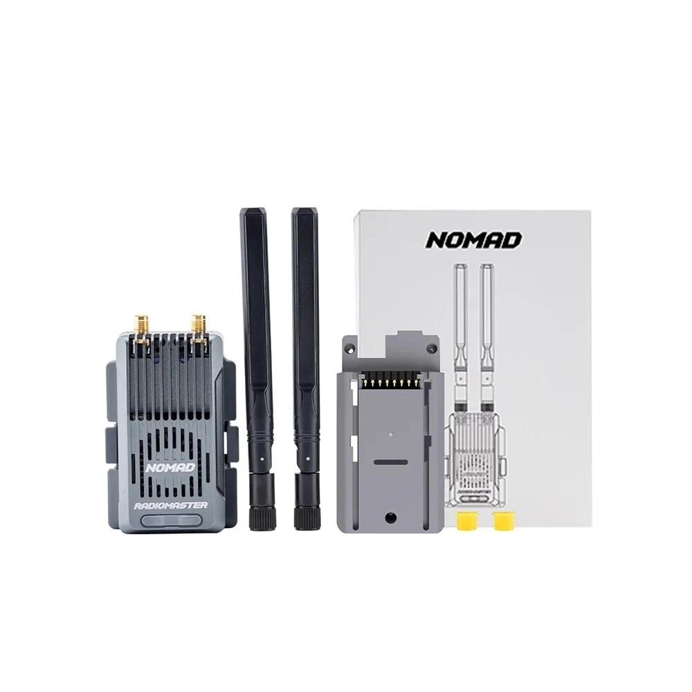RadioMaster Gemini NOMAD ELRS Transmitter, 2.4GHz 1W Long Range for FPV Drone RC Plane Radio Controller
RadioMaster Gemini NOMAD ELRS Transmitter, 2.4GHz 1W Long Range for FPV Drone RC Plane Radio Controller