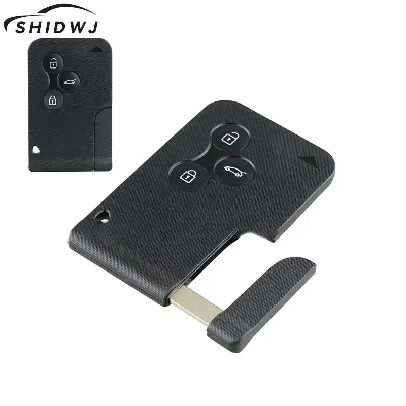 3 Buttons Smart Card Car Key Shell Replacement for Renault Megane 2 3 Koleos Scenic Case Cover
3 Buttons Smart Card Car Key Shell Replacement for Renault Megane 2 3 Koleos Scenic Case Cover