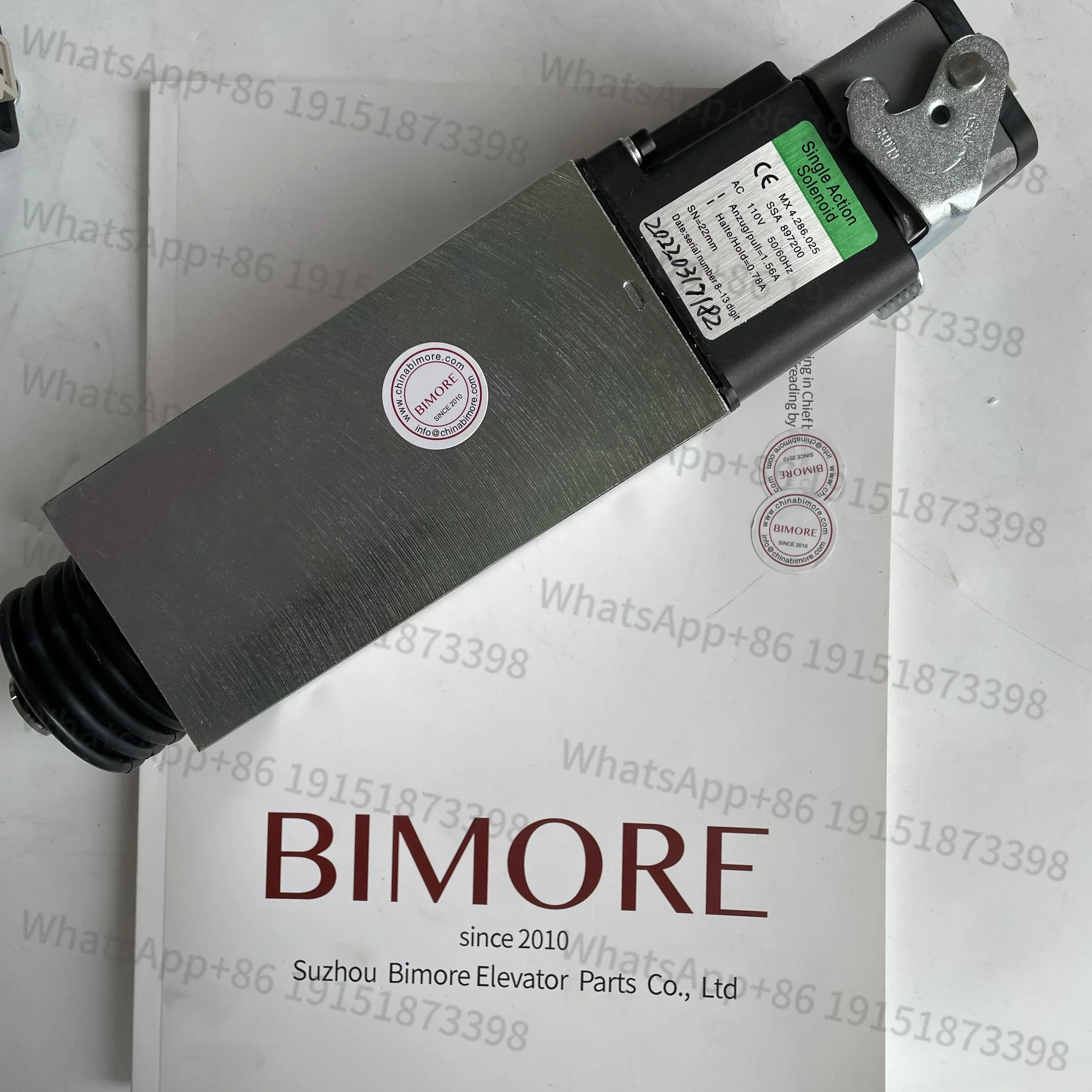 Escalator Spare Parts magnet brake coil single action solenoid 897200 AC 110V for lifts accessory components parts
Escalator Spare Parts magnet brake coil single action solenoid 897200 AC 110V for lifts accessory components parts